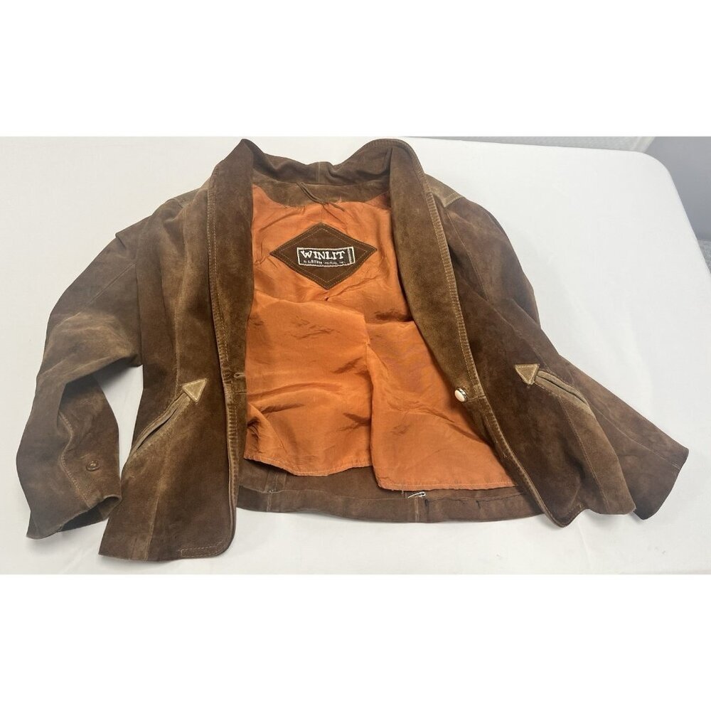 Woman’s Boho Winlet VTG/60s Suede Blazer Jacket *Read* 🤩 - Picture 10 of 14